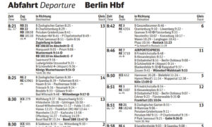 Deutsche Bahn Fahrplan » Bahnauskunft.info