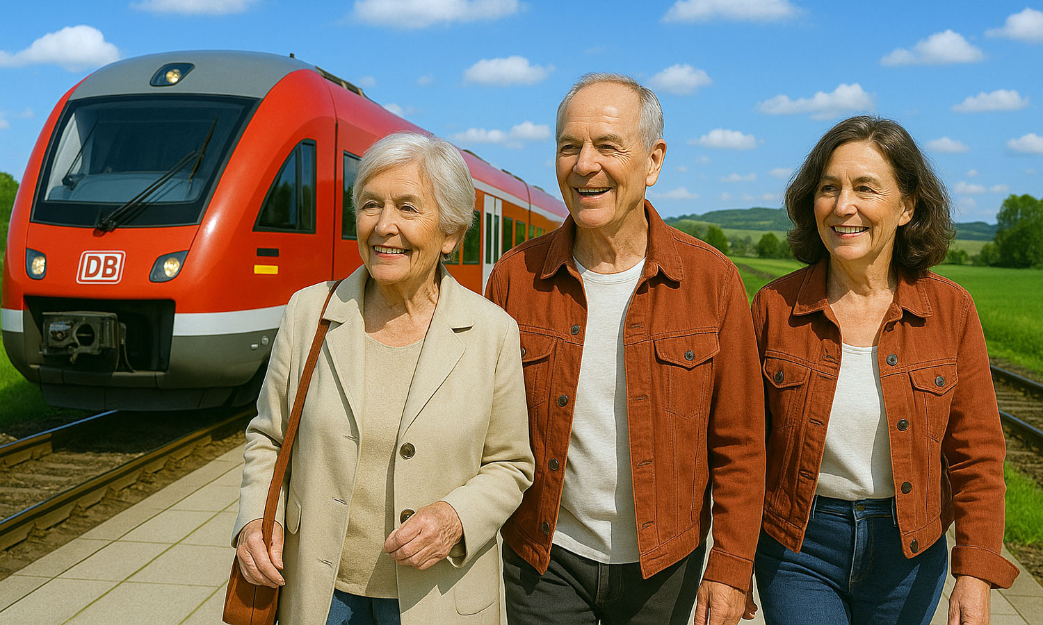 Mit dem Deutschland-Ticket unterwegs